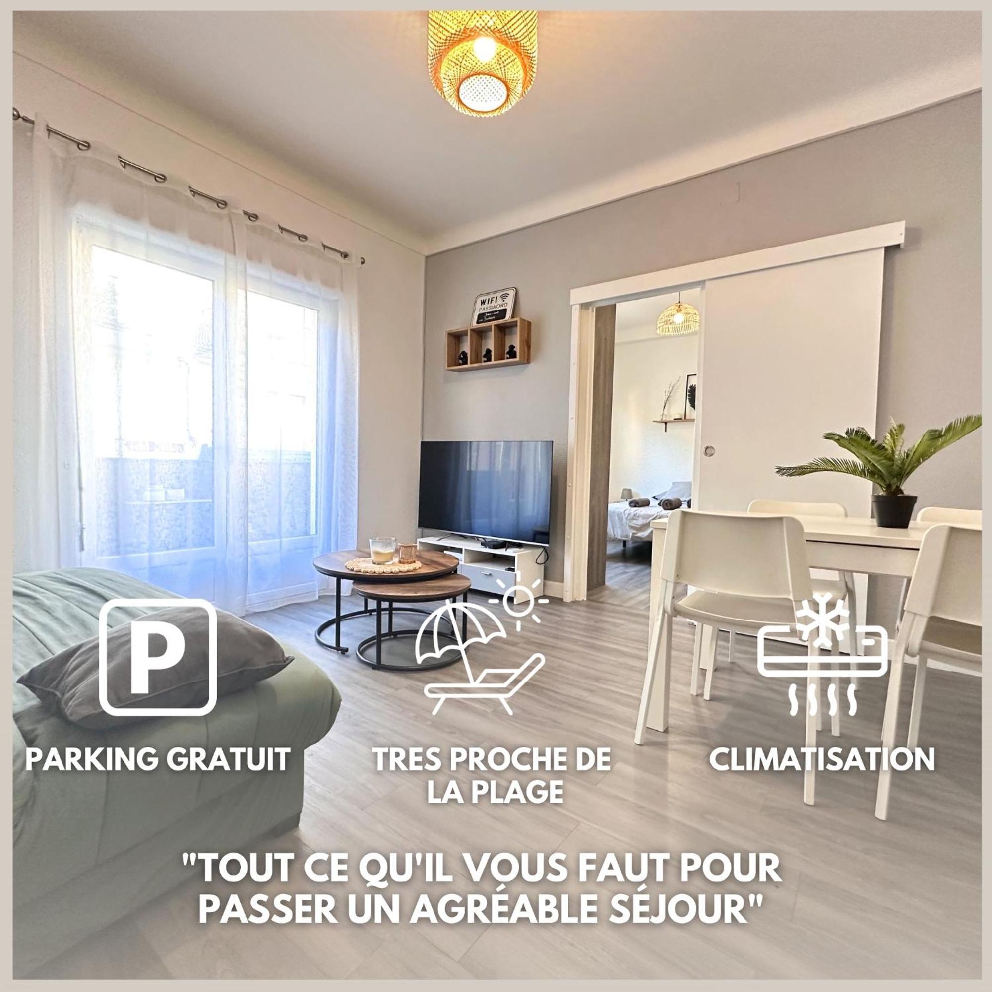 Paradis - Hyper Centre, A Deux Pas De La Mer ! Кане Экстерьер фото